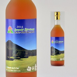 2016年いわさき白露シニアゴルフトーナメント大会記念ボトル　ヒアルロン酸入り特製うめ酒720ml