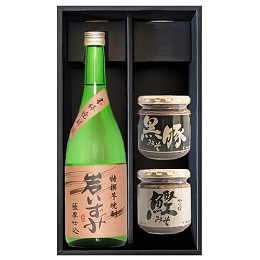 岩いずみ・黒豚みそ・鰹みそセット